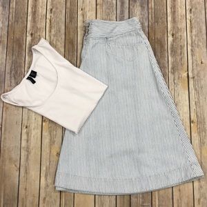 Vintage Ralph Lauren jeans striped skirt 8
